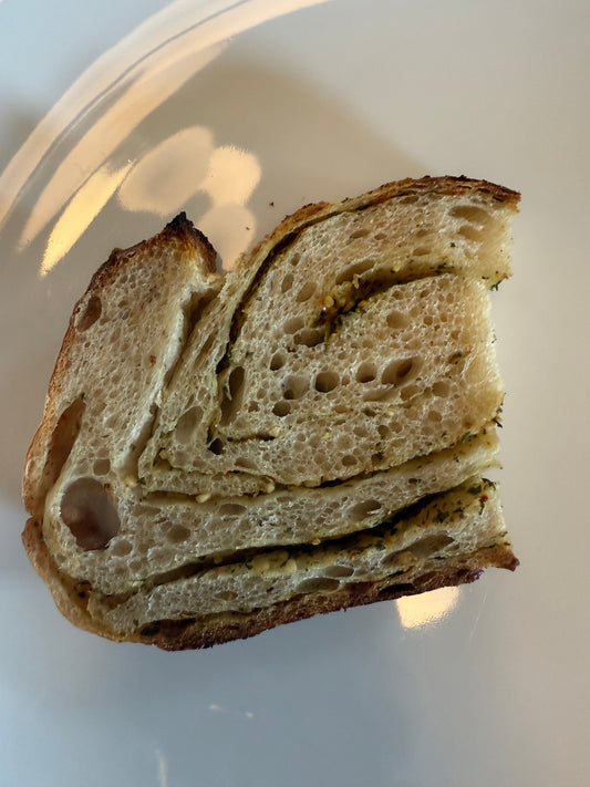 Aglio Olio Sourdough Loaf