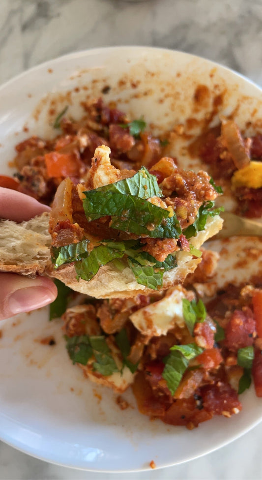My Mediterranean Shakshuka for Two
