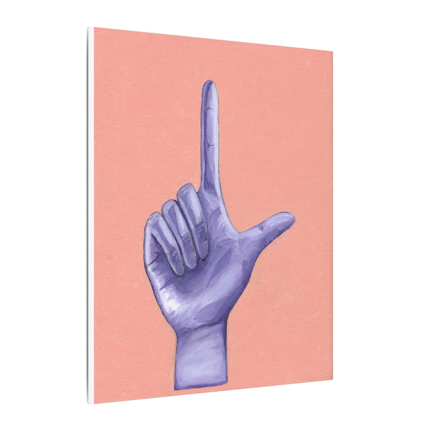 Artistic Hand Gesture Wall Art Canvas – Modern Decor, Home Aesthetic, Dorm Room, Gift for Her, Inspirational Art