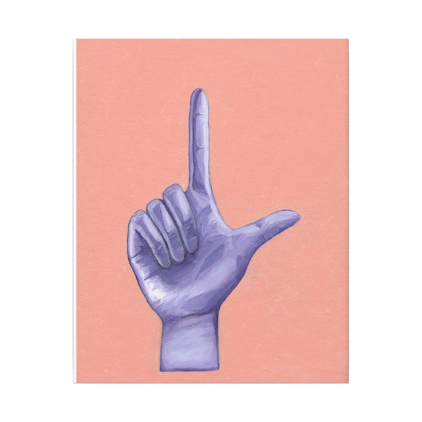 Artistic Hand Gesture Wall Art Canvas – Modern Decor, Home Aesthetic, Dorm Room, Gift for Her, Inspirational Art