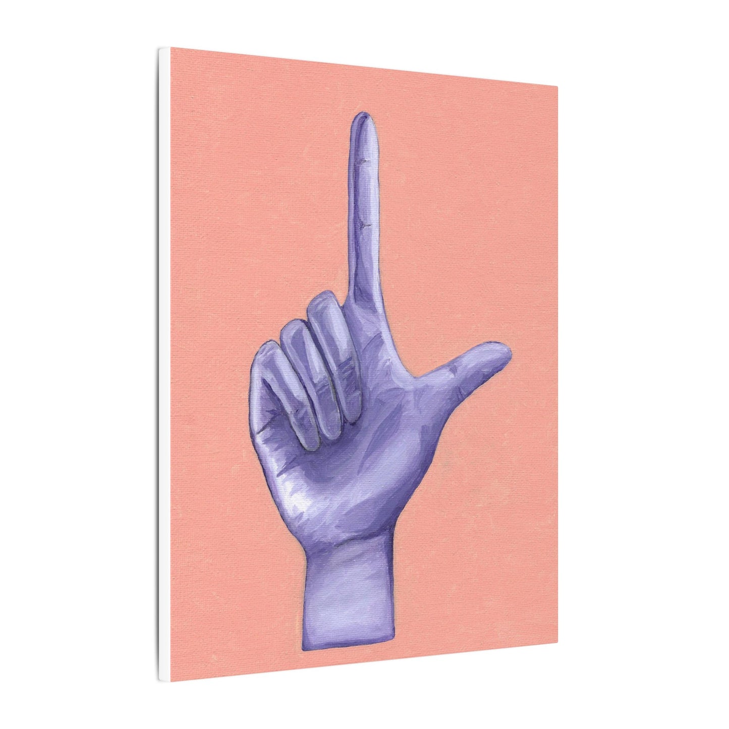 Artistic Hand Gesture Wall Art Canvas – Modern Decor, Home Aesthetic, Dorm Room, Gift for Her, Inspirational Art