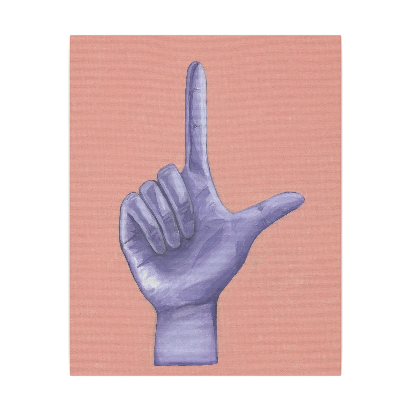 Artistic Hand Gesture Wall Art Canvas – Modern Decor, Home Aesthetic, Dorm Room, Gift for Her, Inspirational Art