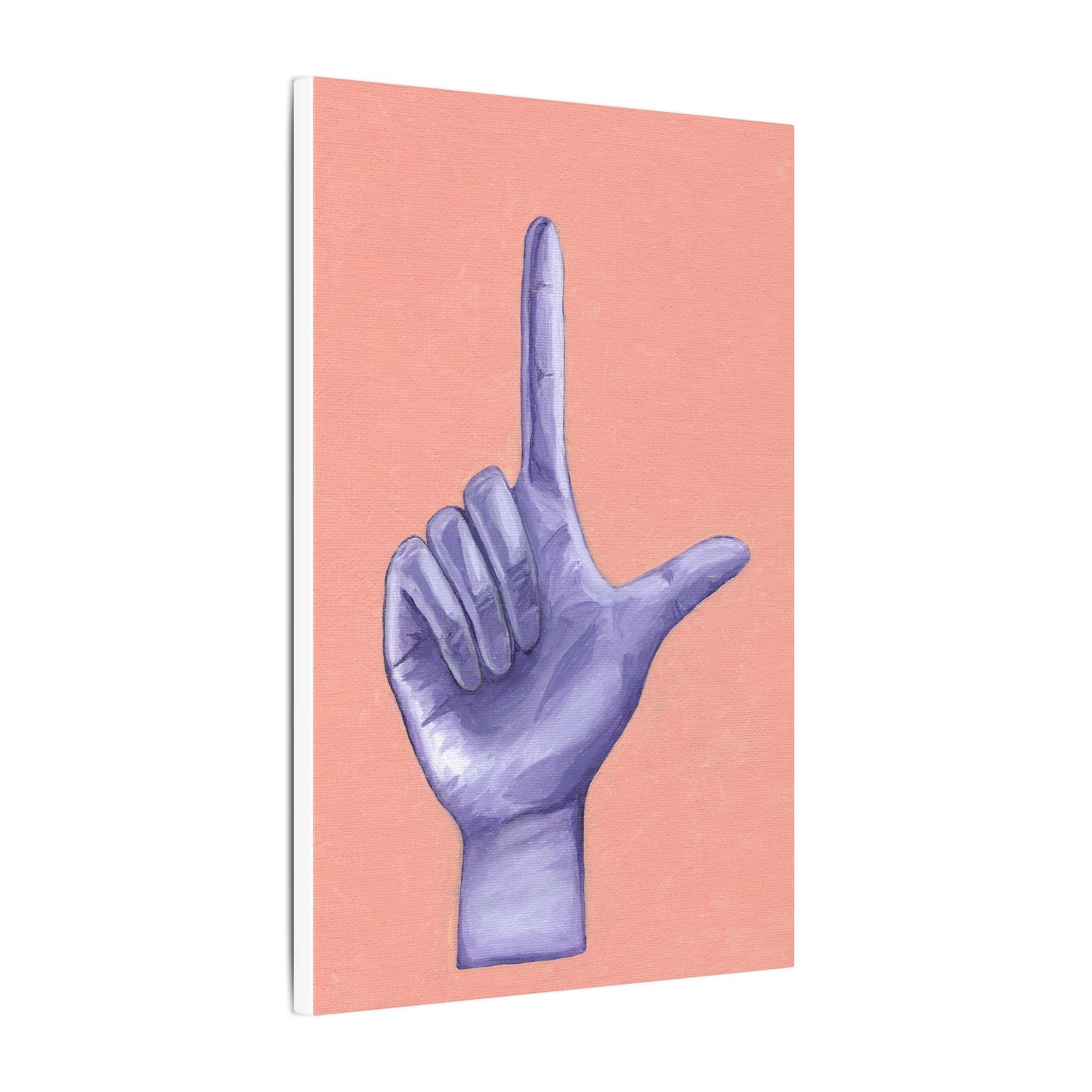Artistic Hand Gesture Wall Art Canvas – Modern Decor, Home Aesthetic, Dorm Room, Gift for Her, Inspirational Art