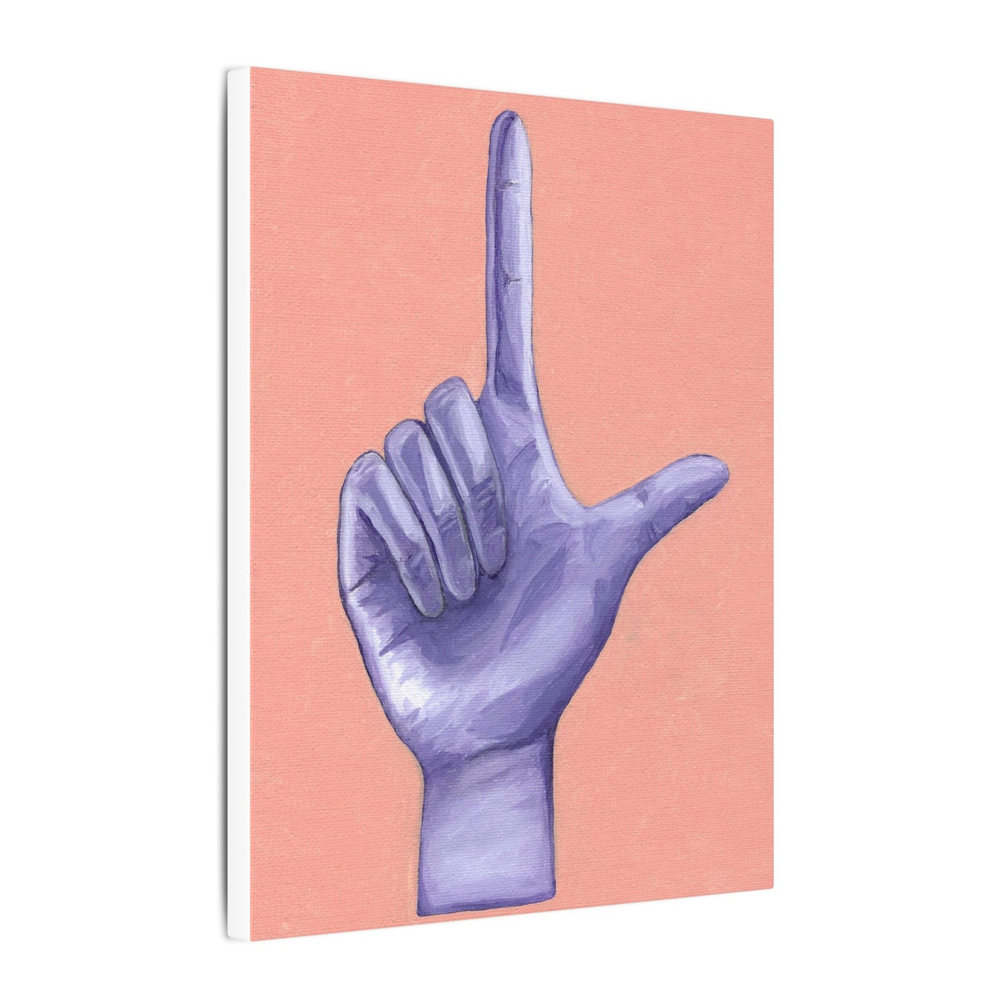 Artistic Hand Gesture Wall Art Canvas – Modern Decor, Home Aesthetic, Dorm Room, Gift for Her, Inspirational Art