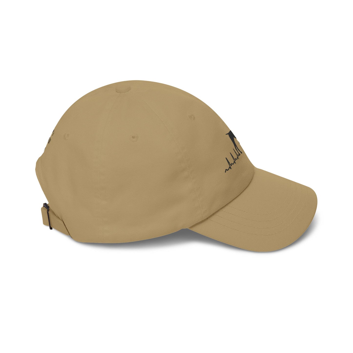 Meyers Mo River Vizslas | Heartbeat Line Dad Cap | Dog Lover Hat
