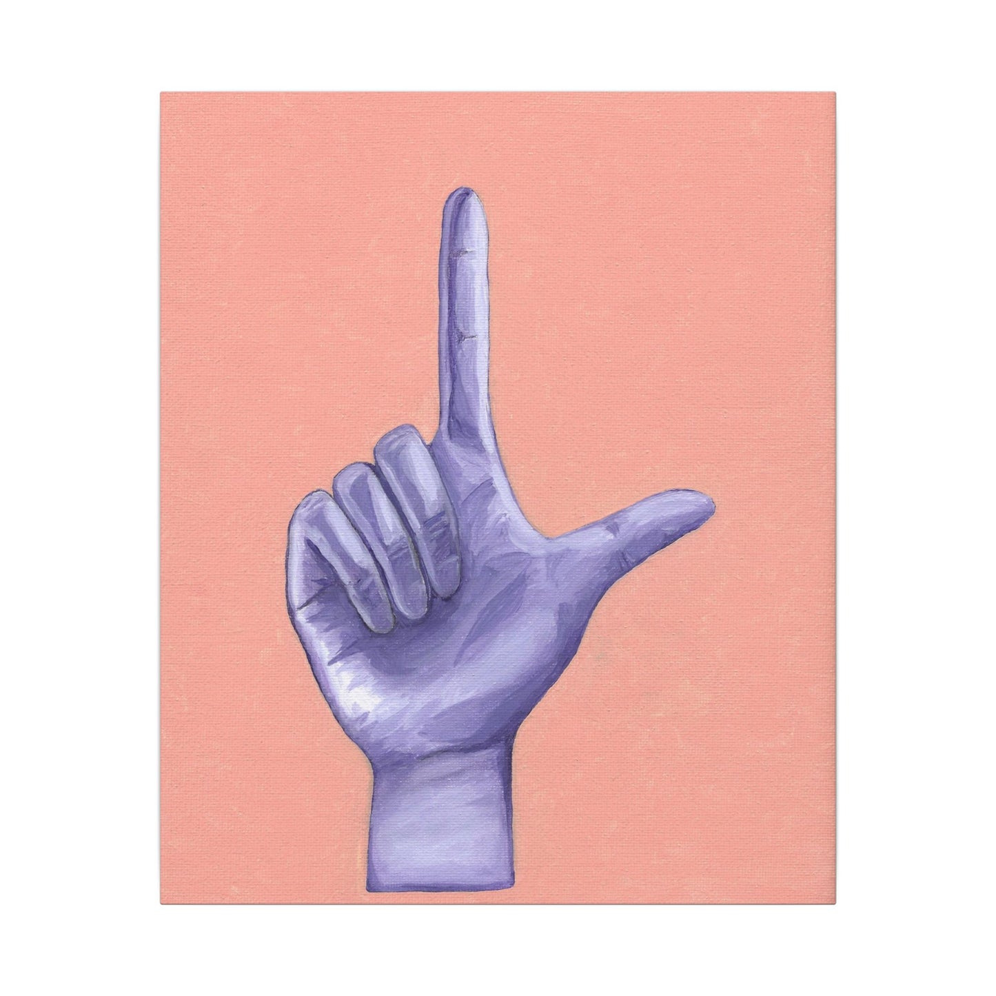 Artistic Hand Gesture Wall Art Canvas – Modern Decor, Home Aesthetic, Dorm Room, Gift for Her, Inspirational Art