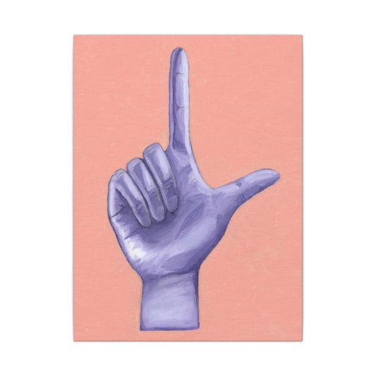 Artistic Hand Gesture Wall Art Canvas – Modern Decor, Home Aesthetic, Dorm Room, Gift for Her, Inspirational Art