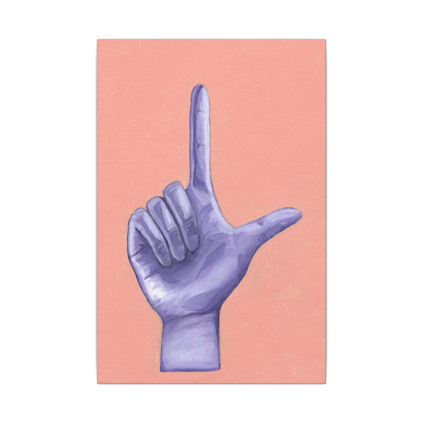 Artistic Hand Gesture Wall Art Canvas – Modern Decor, Home Aesthetic, Dorm Room, Gift for Her, Inspirational Art