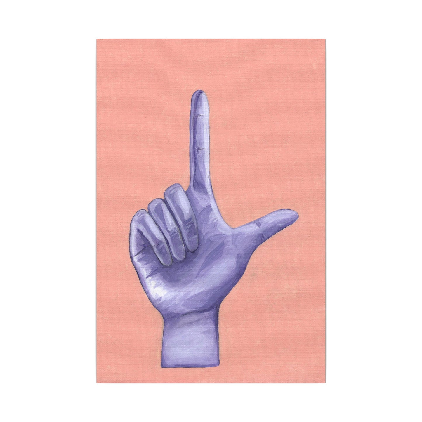 Artistic Hand Gesture Wall Art Canvas – Modern Decor, Home Aesthetic, Dorm Room, Gift for Her, Inspirational Art