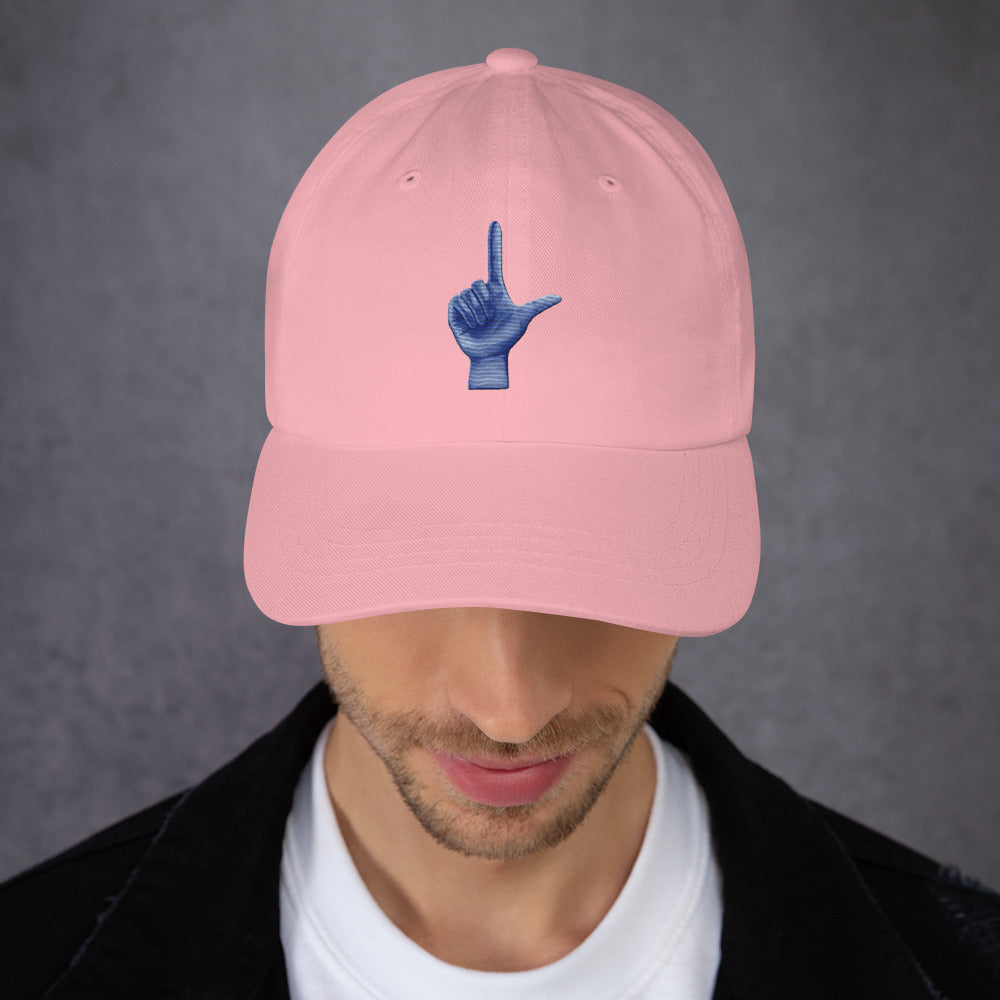 L is for Loser Dad hat