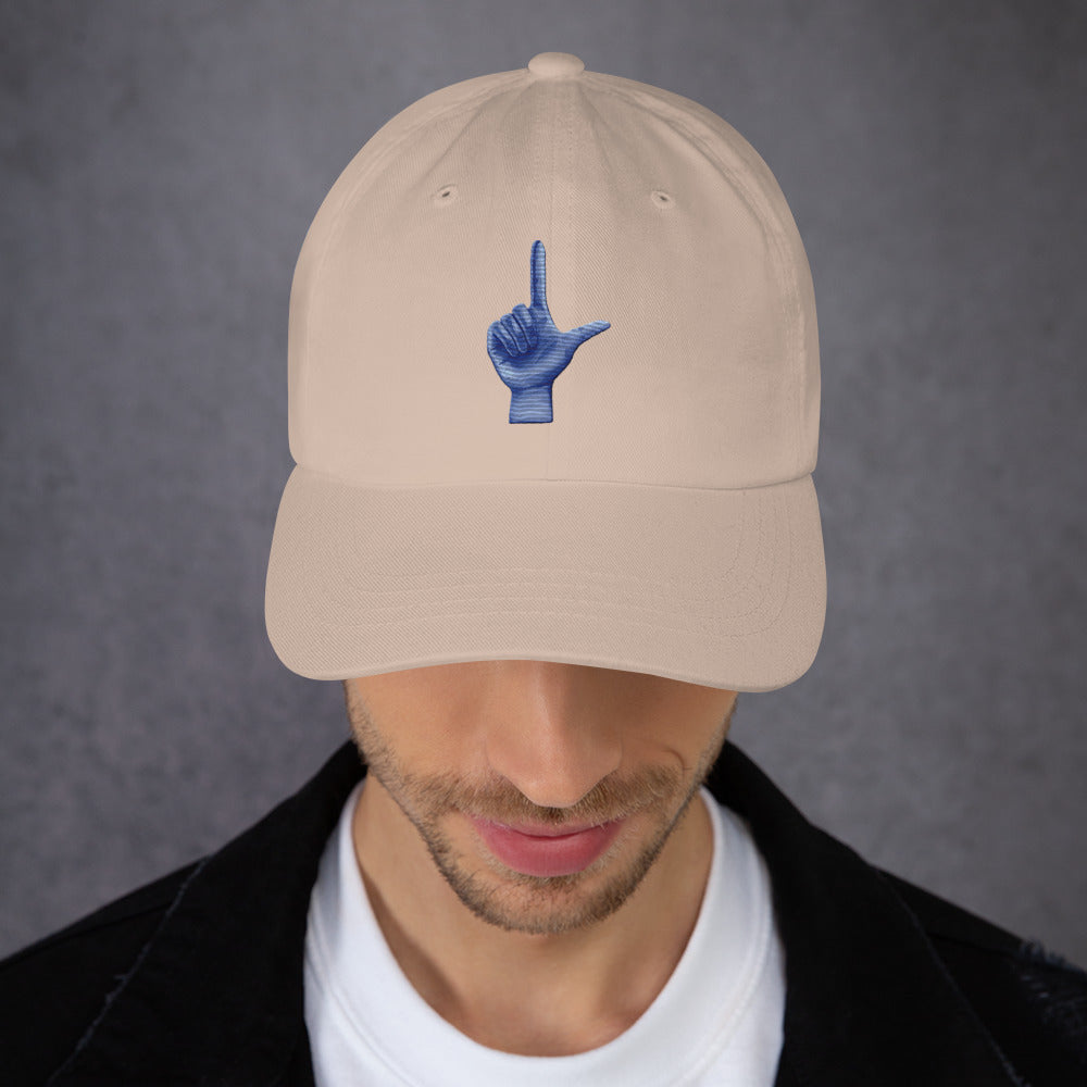 L is for Loser Dad hat