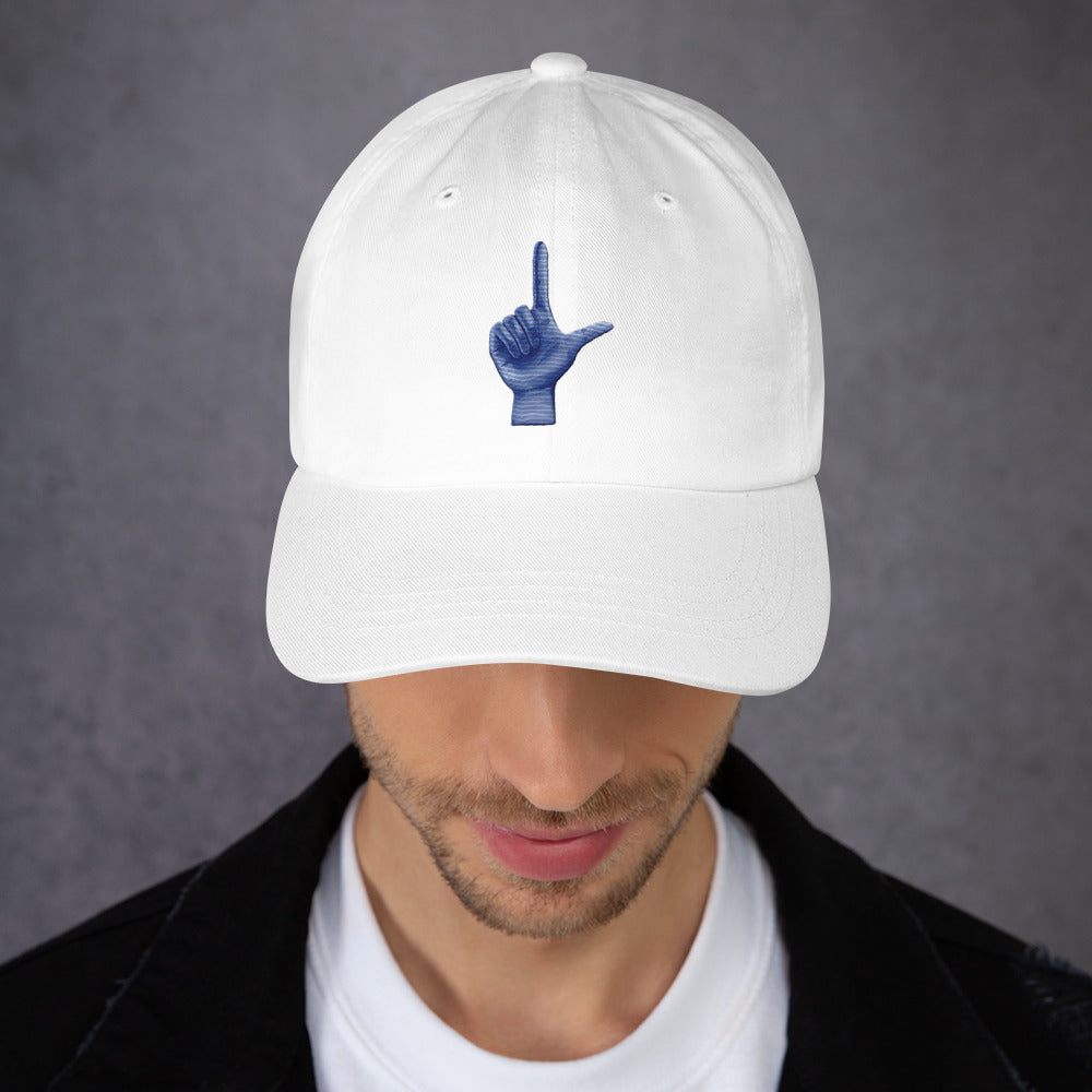 L is for Loser Dad hat