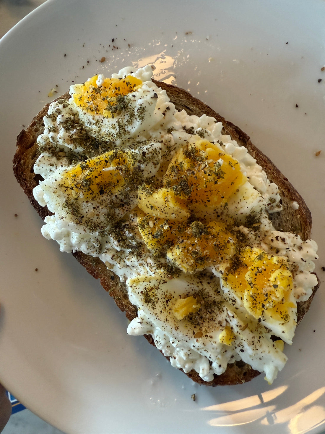 Cottage Egg Zaatar