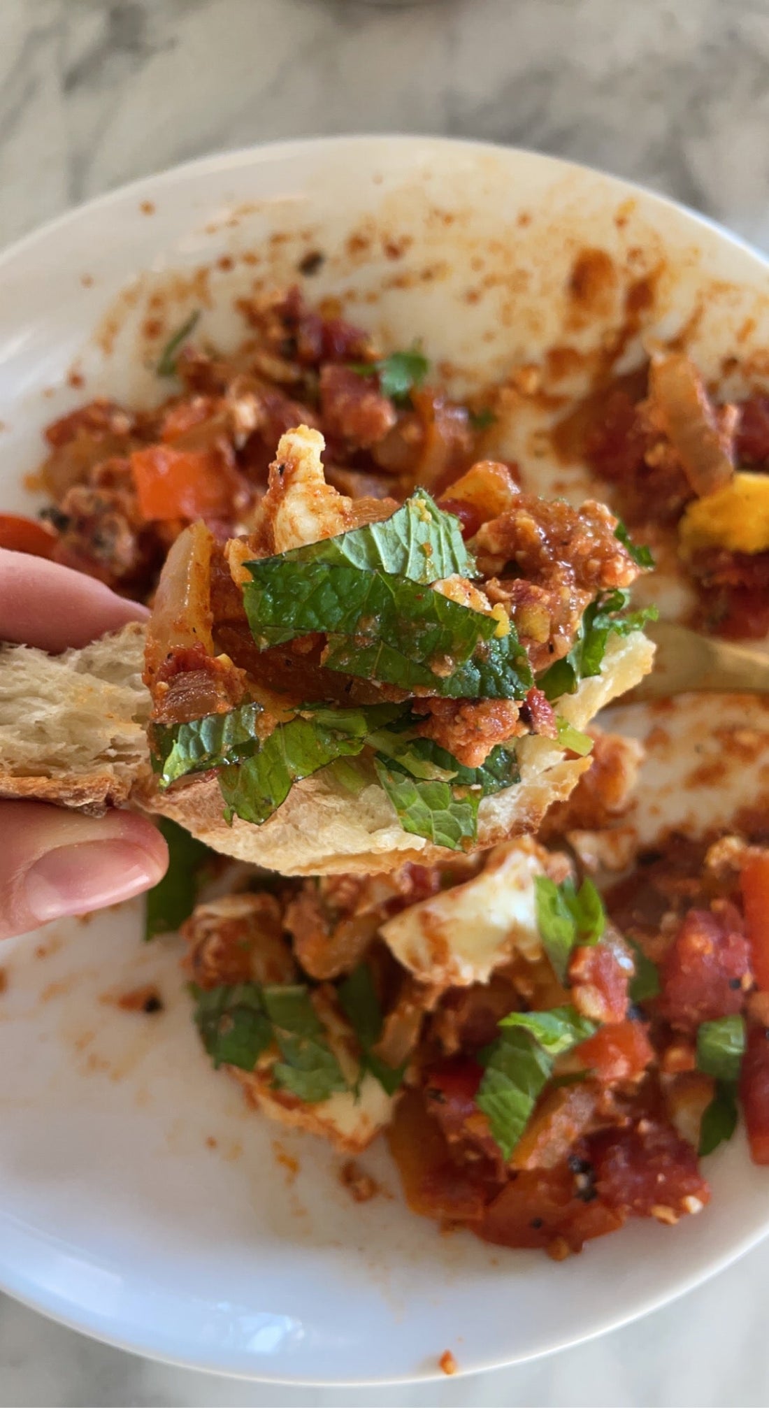 My Mediterranean Shakshuka for Two