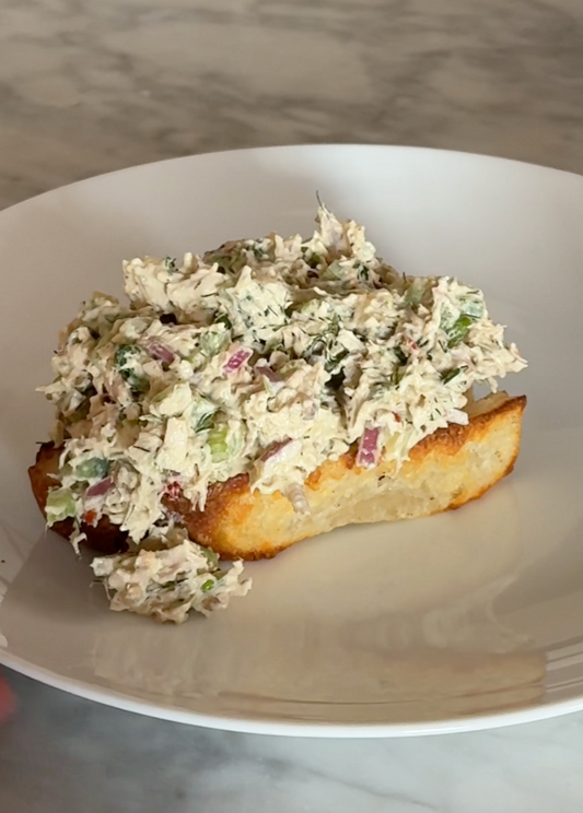 Ultimate Chicken Salad Toast