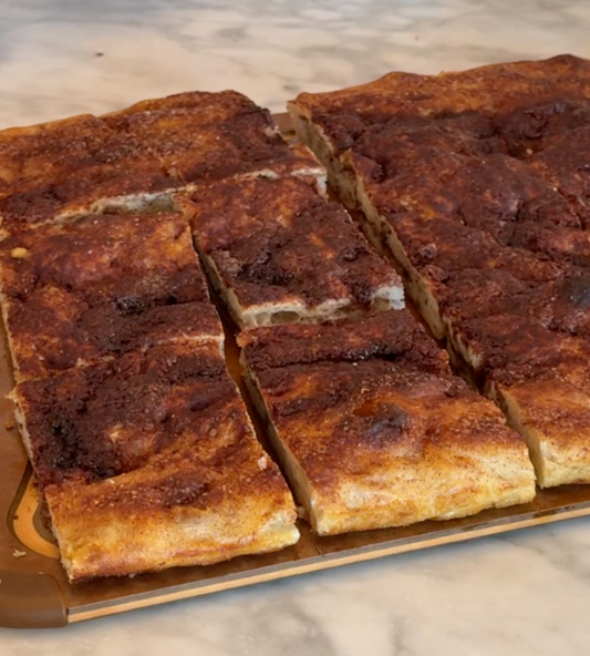 Cinnamon Sugar Sourdough Focaccia