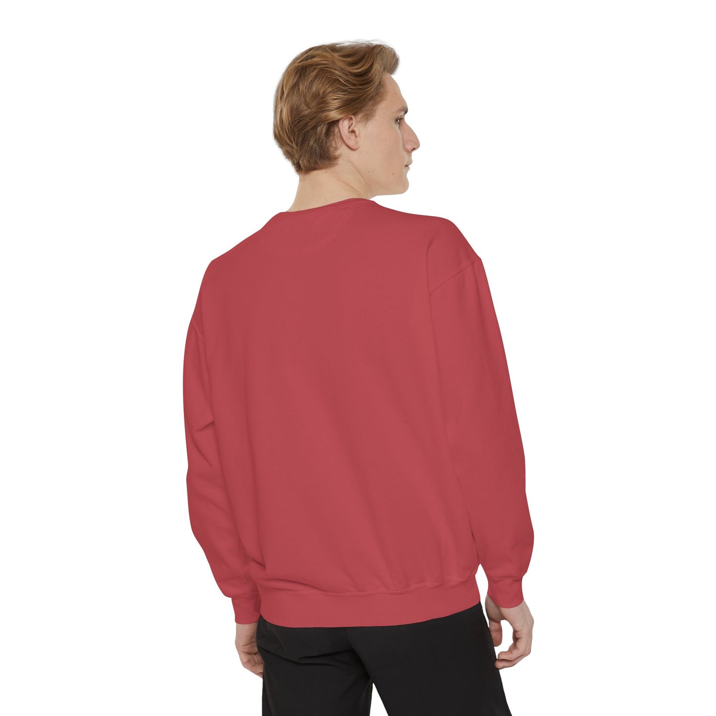 Papa Embroidered Sweatshirt | Garment-Dyed Crewneck, Grandpa Sweatshirt Style
