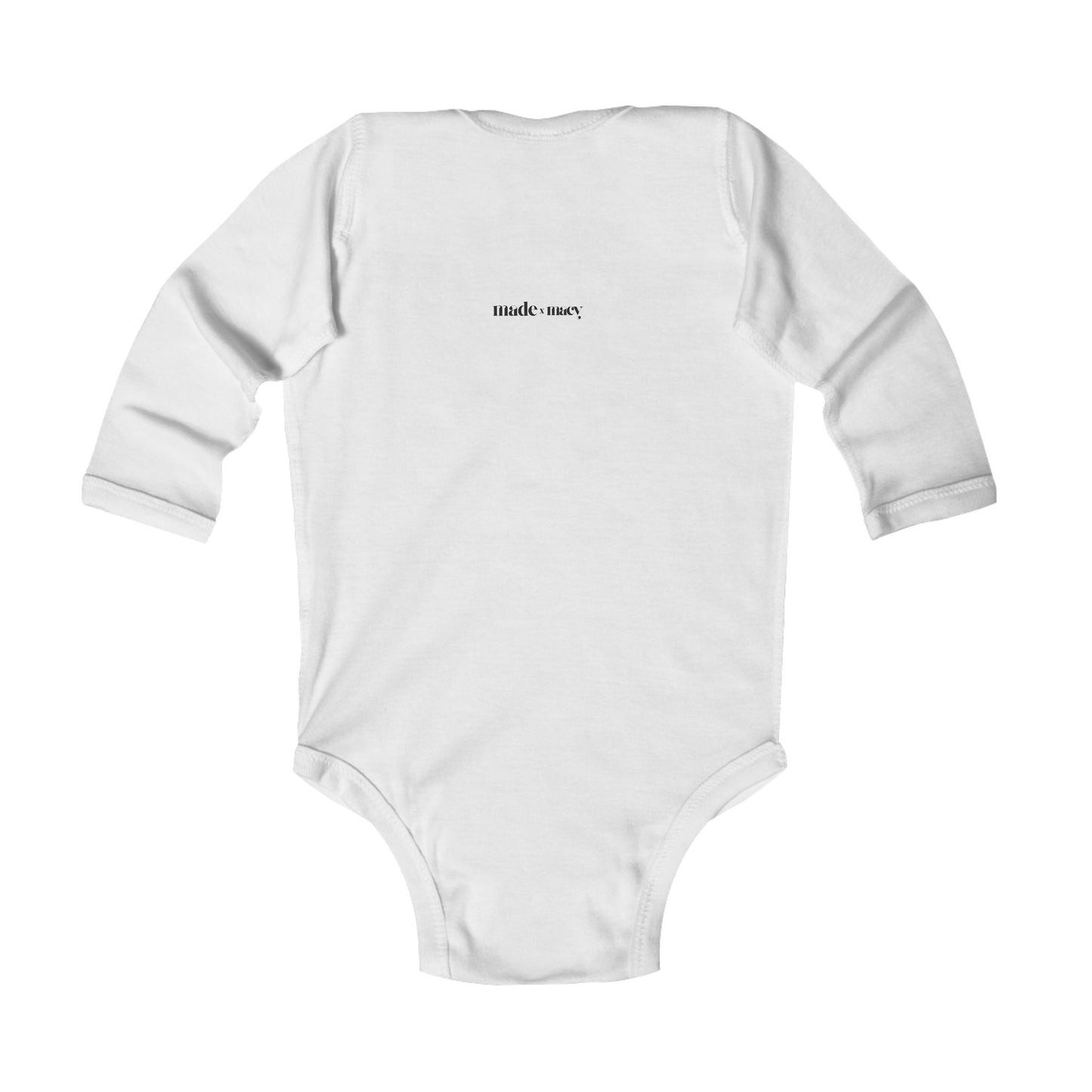Pipe Lake Wisconsin baby bodysuit | Infant Long Sleeve Bodysuit