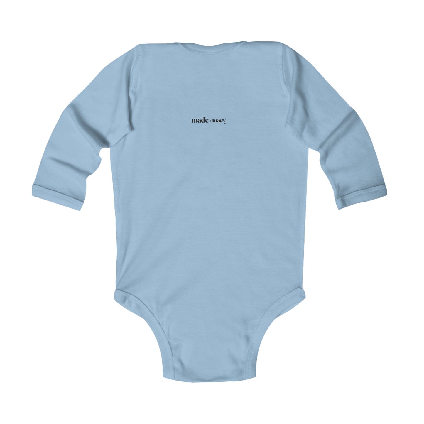 Pipe Lake Wisconsin baby bodysuit | Infant Long Sleeve Bodysuit