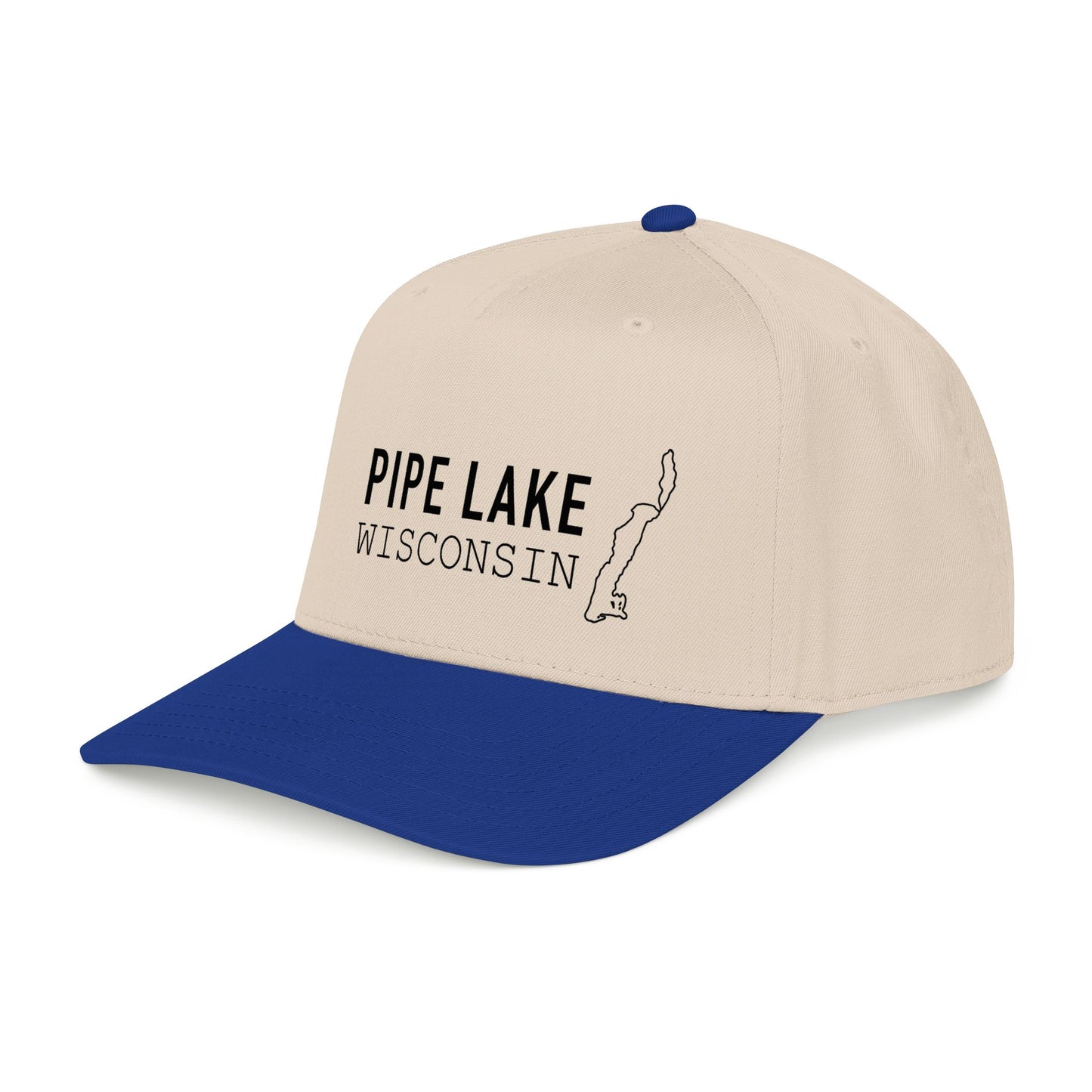 Pipe Lake Wisconsin Mid Profile Baseball Cap