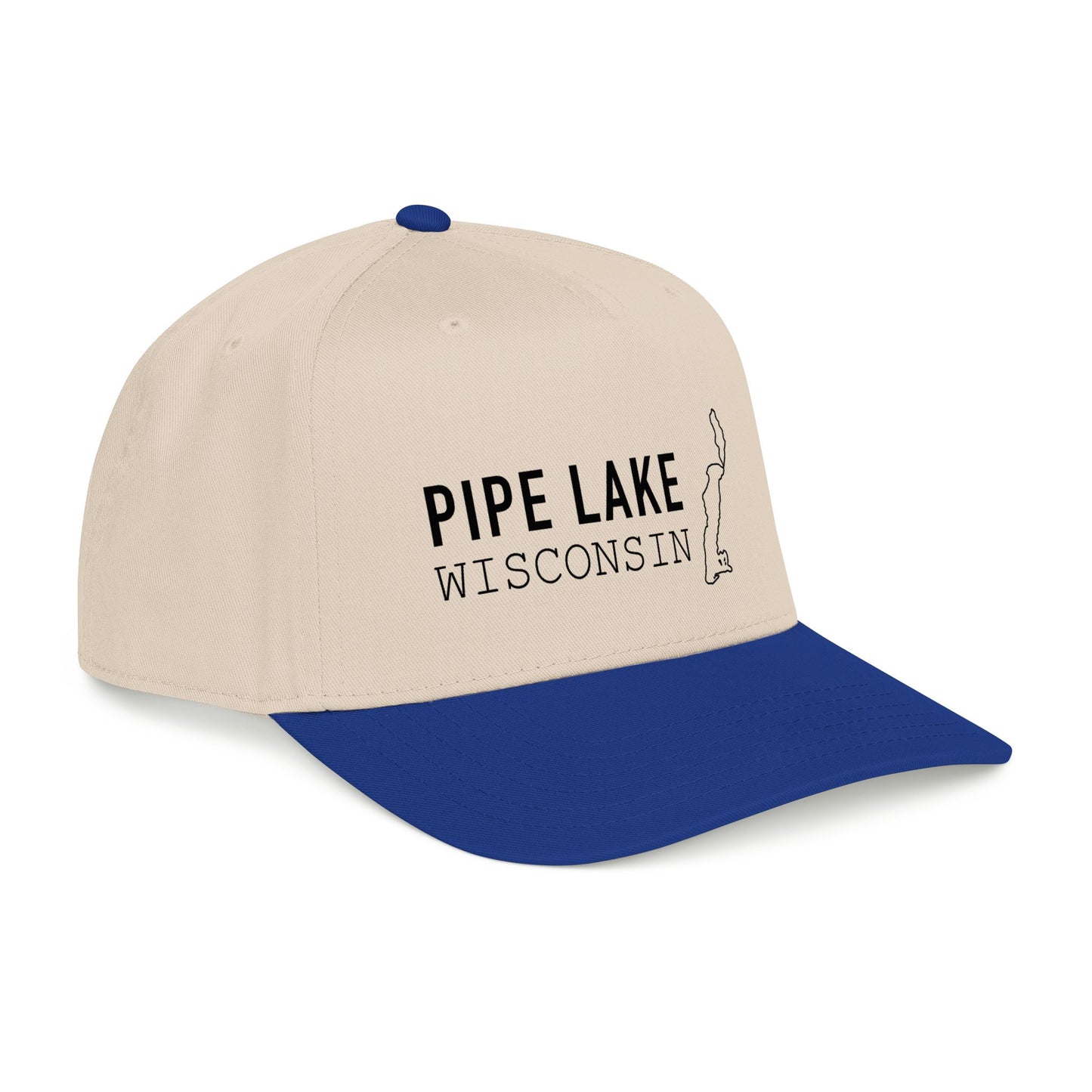 Pipe Lake Wisconsin Mid Profile Baseball Cap