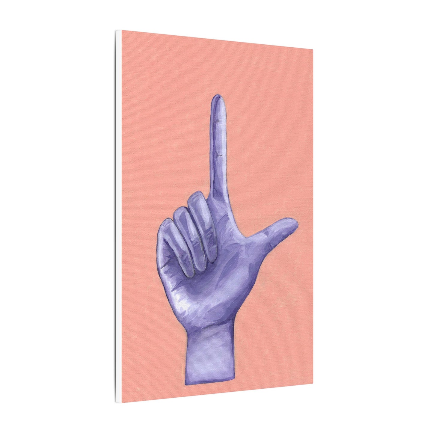 Artistic Hand Gesture Wall Art Canvas – Modern Decor, Home Aesthetic, Dorm Room, Gift for Her, Inspirational Art
