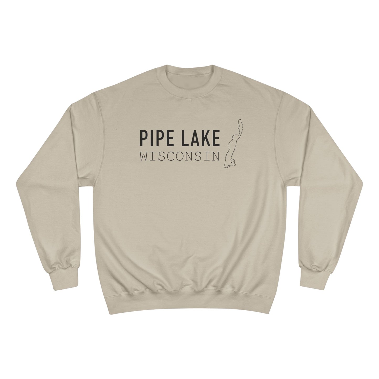 Pipe Lake Wisconsin | Adult Unisex Champion Sweatshirt