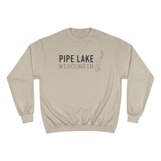 Pipe Lake Wisconsin | Adult Unisex Champion Sweatshirt