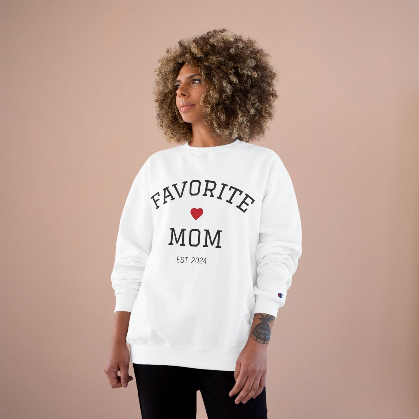 Favorite Mom 2024 Champion Sweatshirt