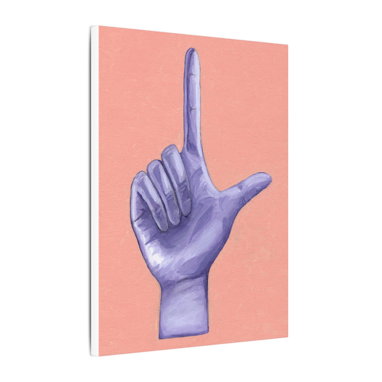 Artistic Hand Gesture Wall Art Canvas – Modern Decor, Home Aesthetic, Dorm Room, Gift for Her, Inspirational Art