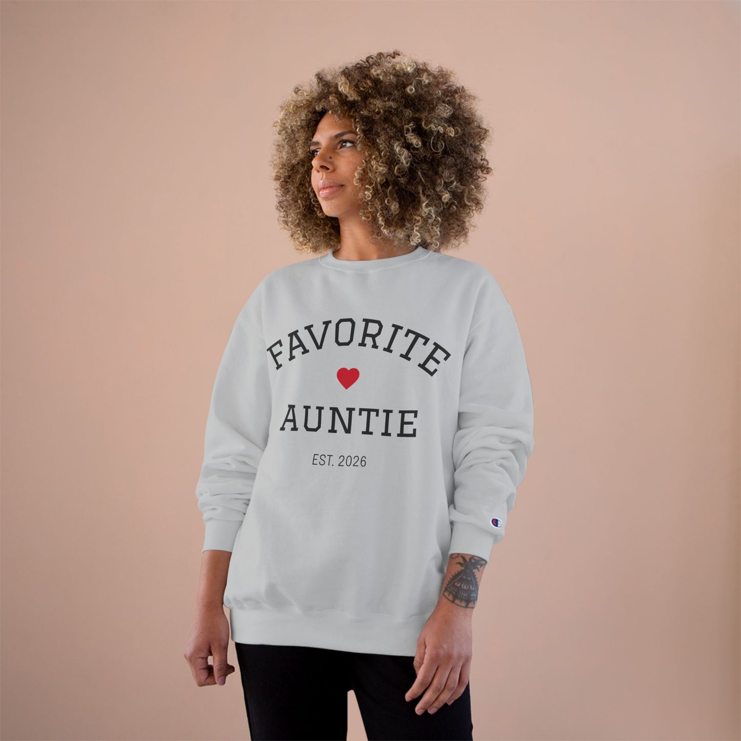 Favorite Auntie 2026 | Champion Sweatshirt