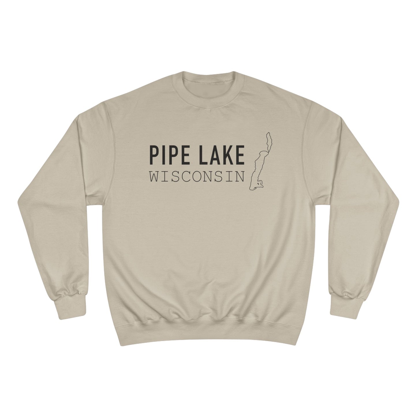 Pipe Lake WI - Adult Unisex Champion Sweatshirt