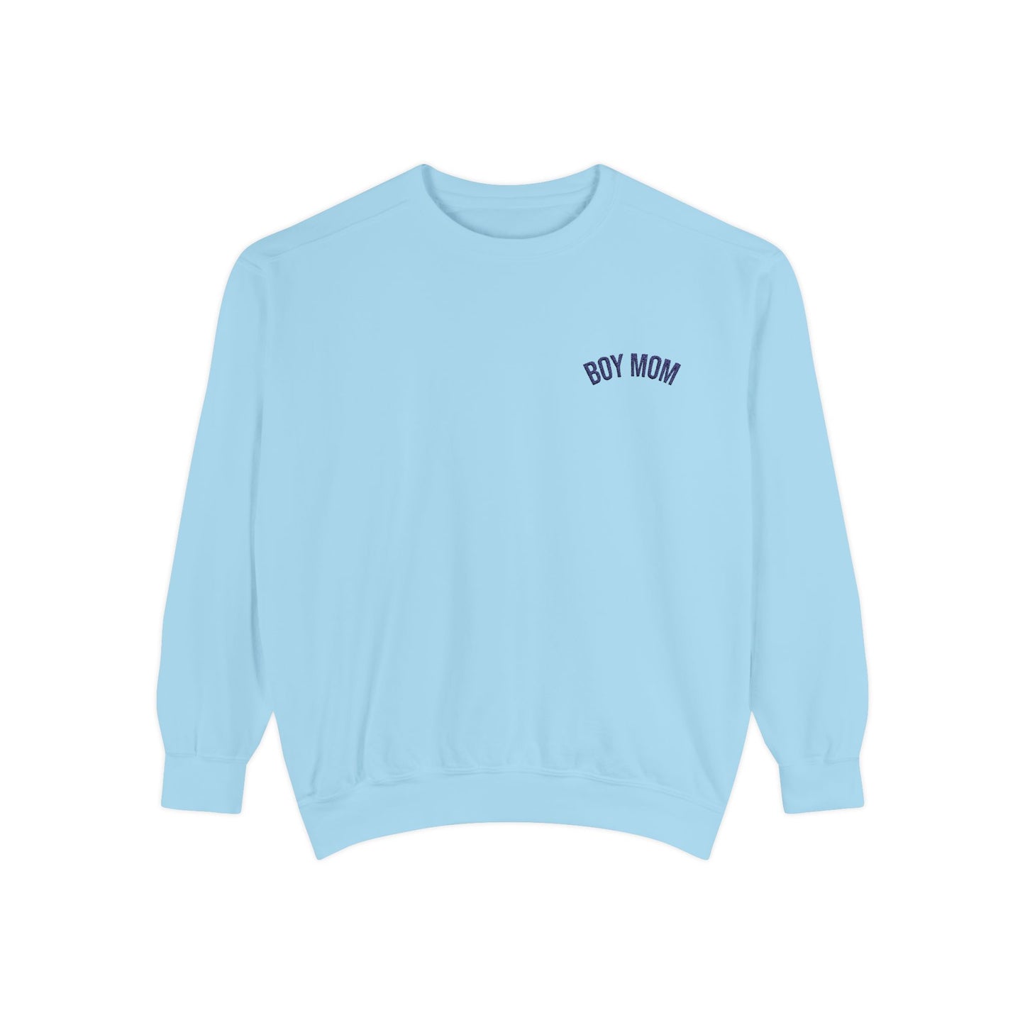Boy Mom Sweatshirt | Garment-Dyed Crewneck, Mom Hoodie Style