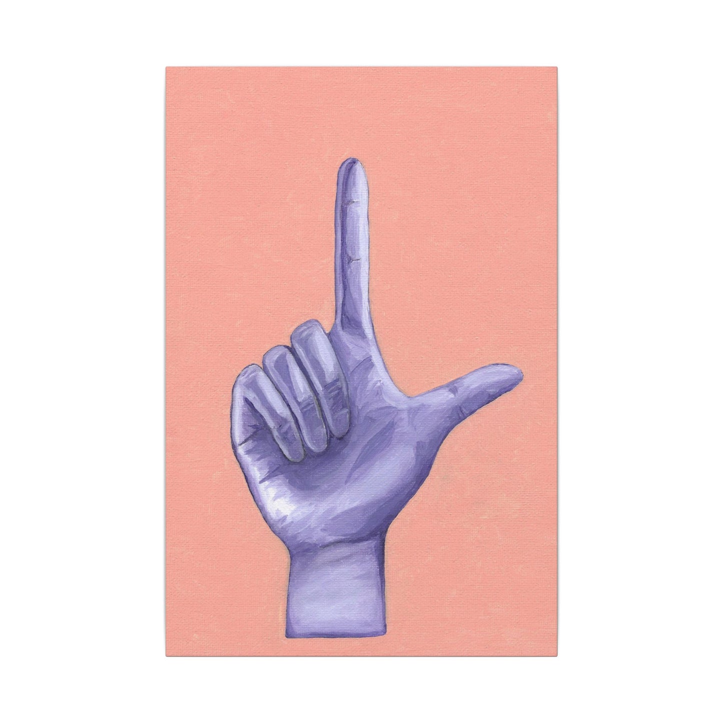 Artistic Hand Gesture Wall Art Canvas – Modern Decor, Home Aesthetic, Dorm Room, Gift for Her, Inspirational Art