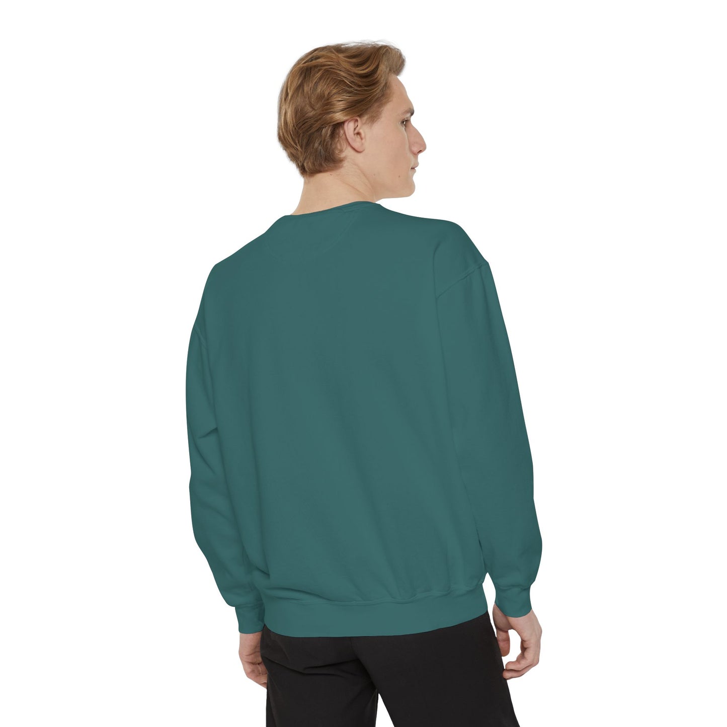 Papa Embroidered Sweatshirt | Garment-Dyed Crewneck, Grandpa Sweatshirt Style