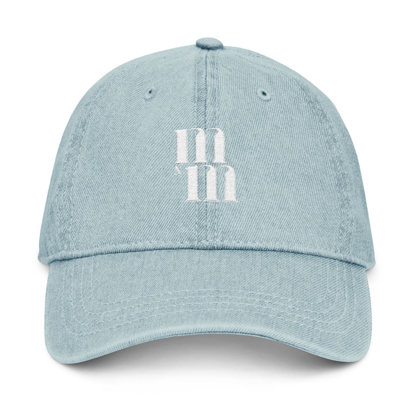 MADE x Macy Denim Embroidered Baseball Hat