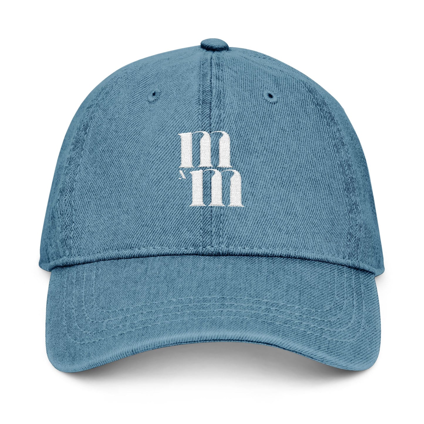 MADE x Macy Denim Embroidered Baseball Hat