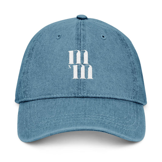 MADE x Macy Denim Embroidered Baseball Hat