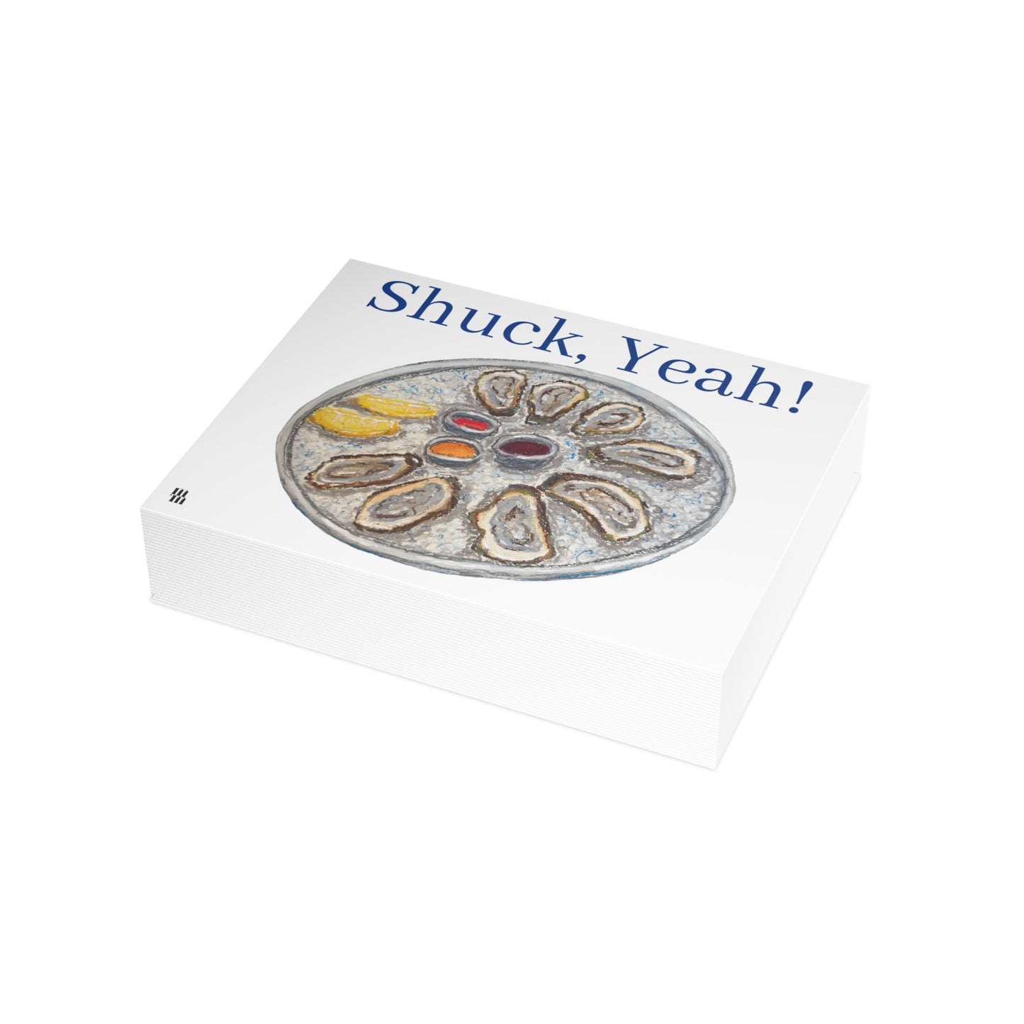 Shuck, Yeah! Oysters for Dinner Postcard Bundle - Envelopes Included, Fun Greetings, Unique Stationery, Beach Party Invitations, Ocean Lover Gift, [...]