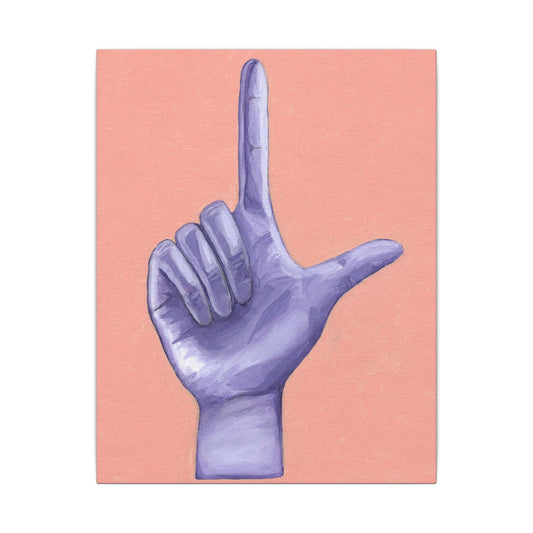 Artistic Hand Gesture Wall Art Canvas – Modern Decor, Home Aesthetic, Dorm Room, Gift for Her, Inspirational Art