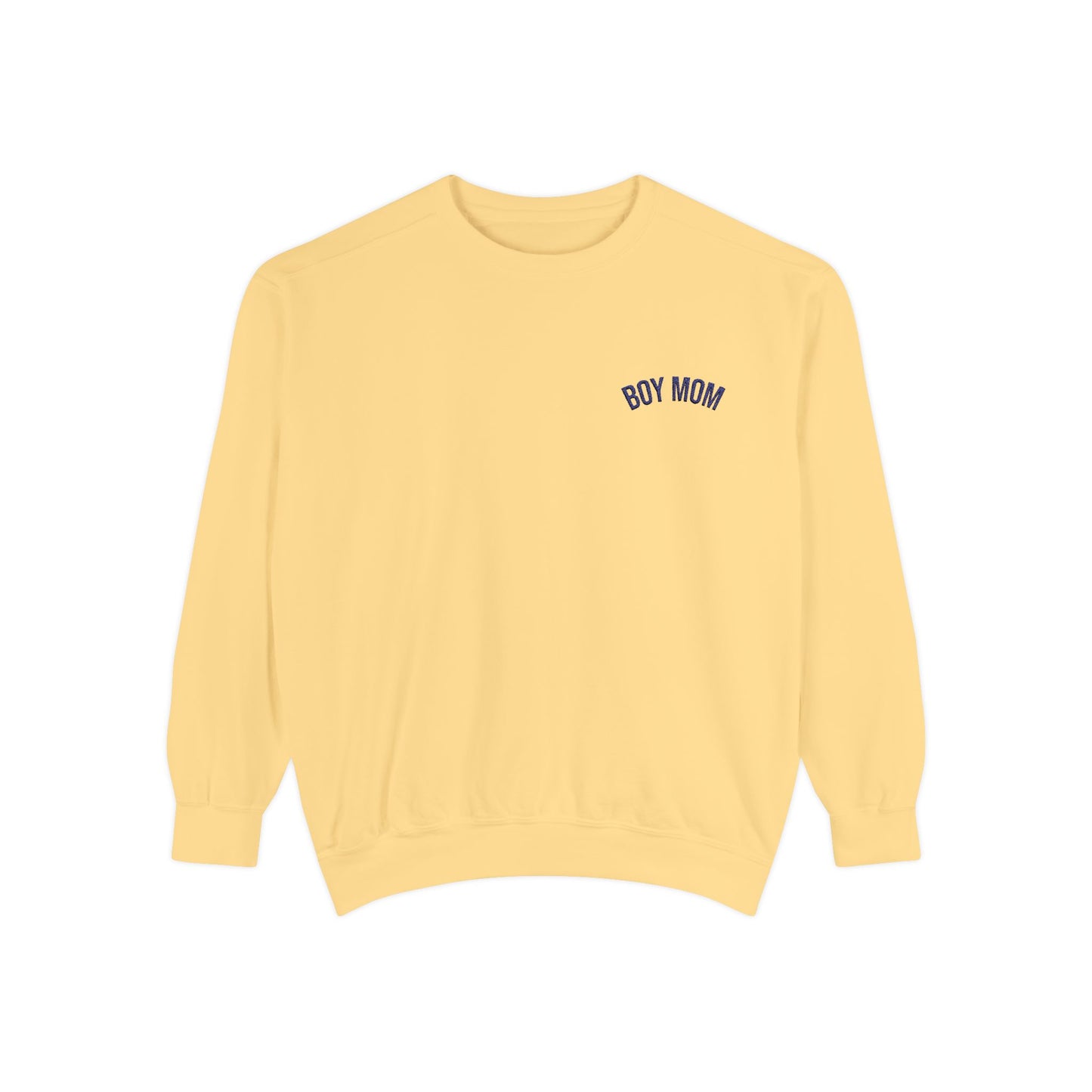 Boy Mom Sweatshirt | Garment-Dyed Crewneck, Mom Hoodie Style
