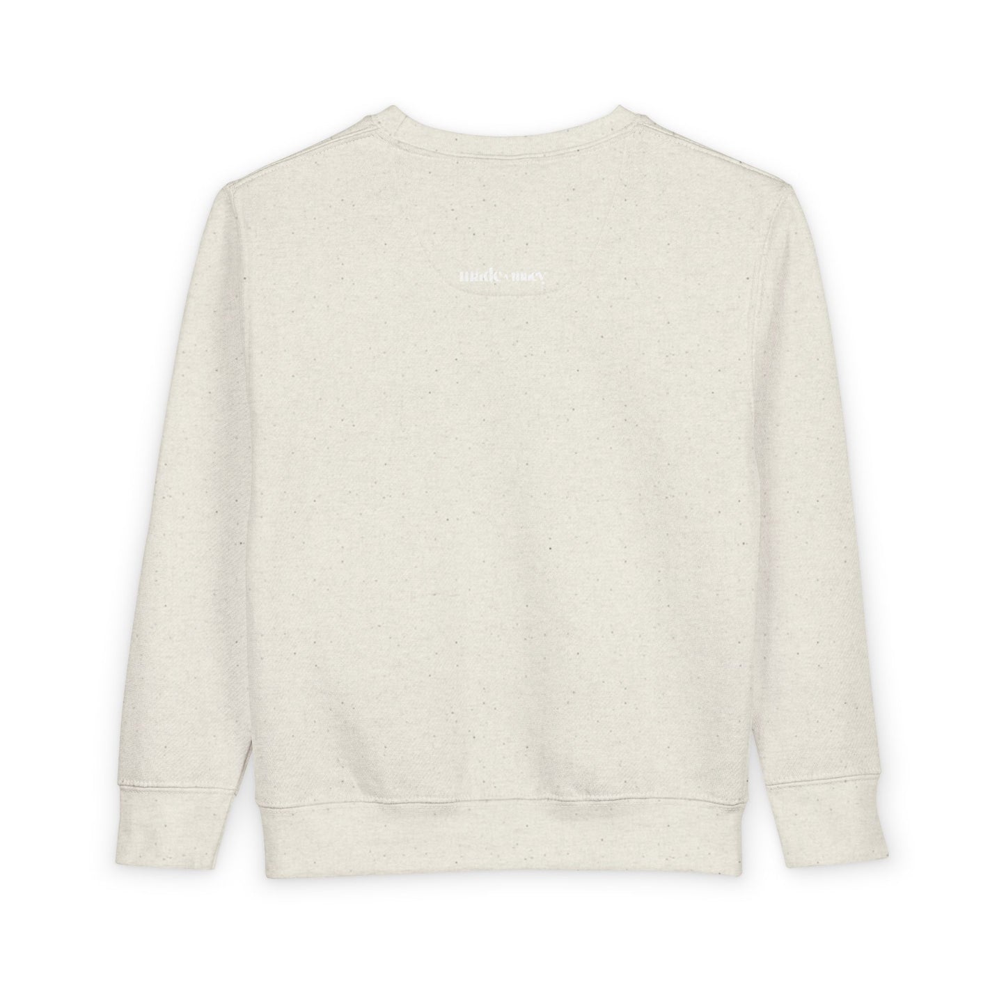 Pipe Lake Wisconsin Map Toddler Sweatshirt | Kids State Outline