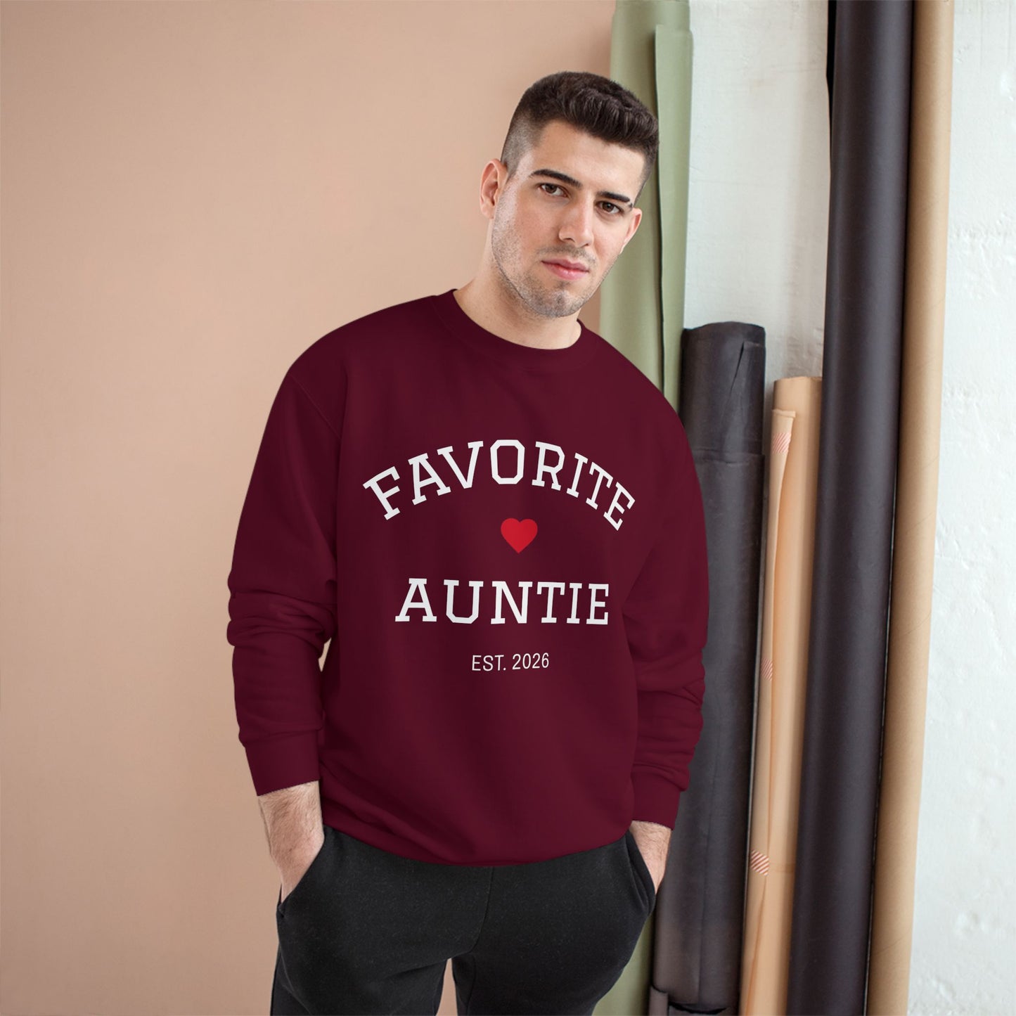 Favorite Auntie 2026 | Champion Sweatshirt