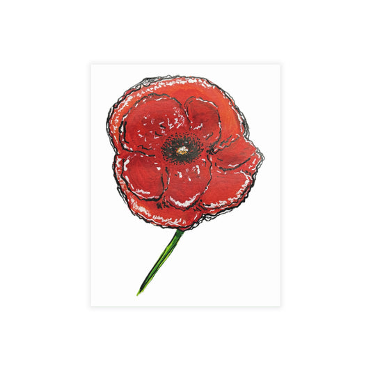 Poppy Postcard Bundle - Hand-Illustrated Cards for All Occasions, Greeting Cards, Art Prints, Note Cards, Gift Tags