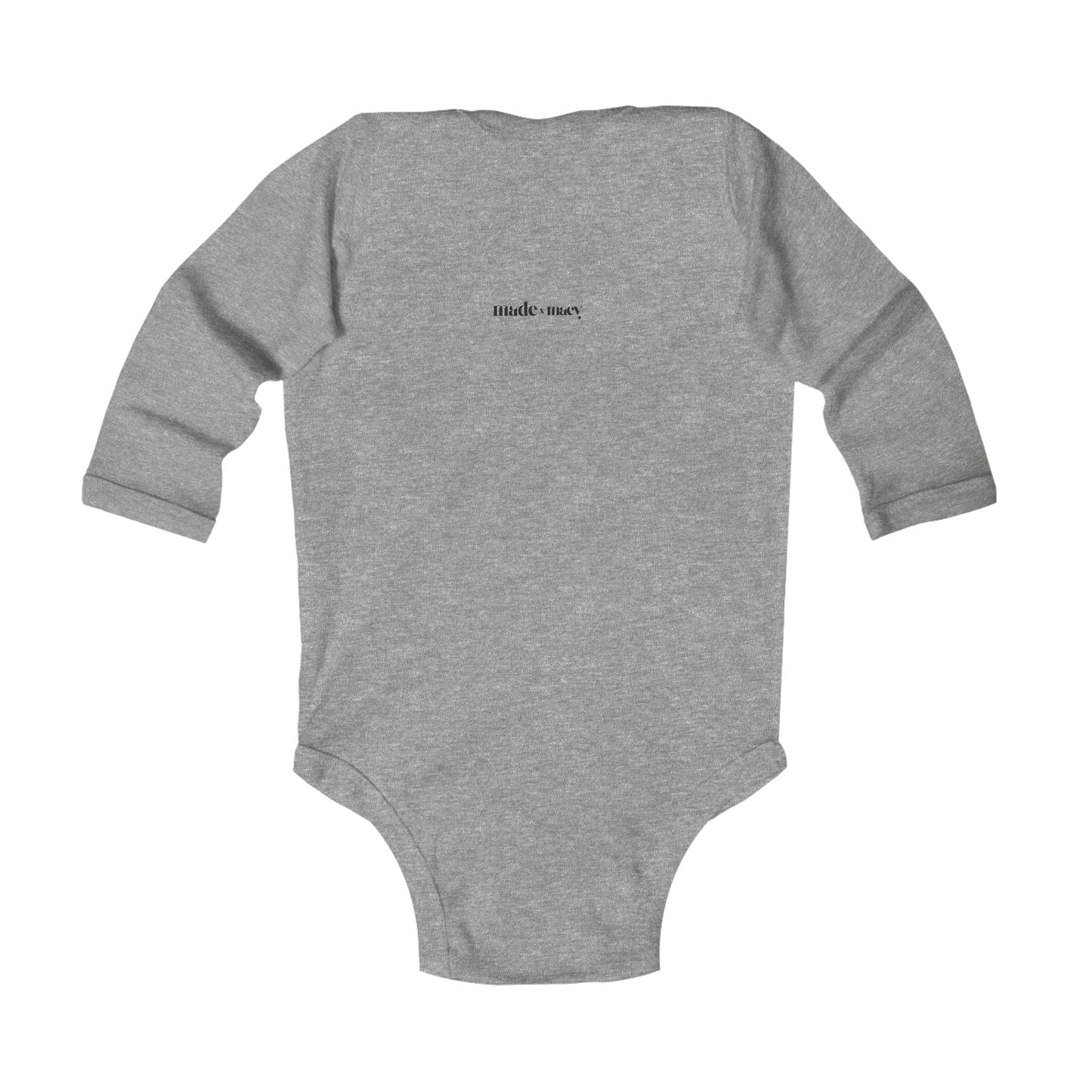 Pipe Lake Wisconsin baby bodysuit | Infant Long Sleeve Bodysuit