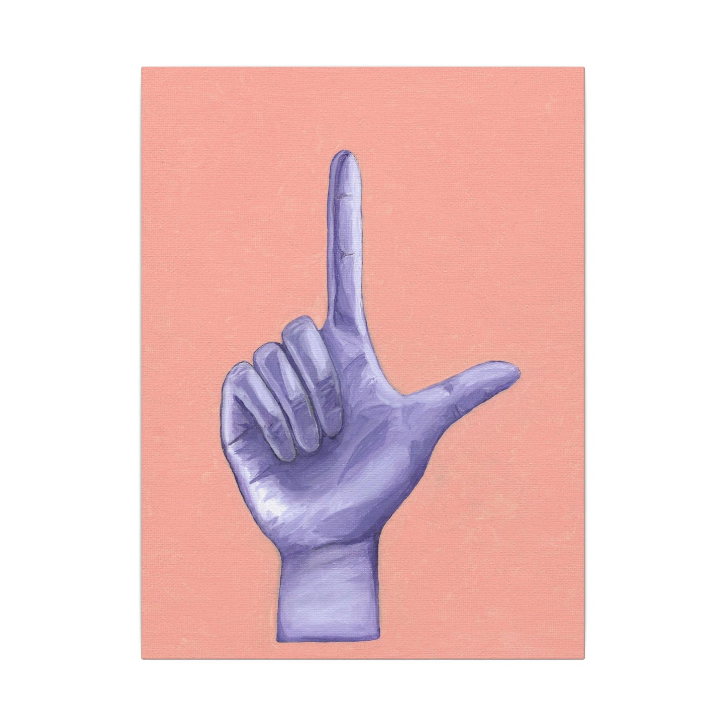 Artistic Hand Gesture Wall Art Canvas – Modern Decor, Home Aesthetic, Dorm Room, Gift for Her, Inspirational Art